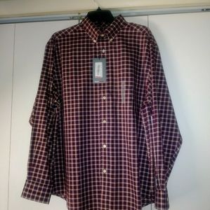 Men long sleeves travelsmith button down